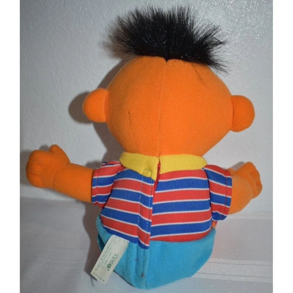 1996 TYCO Sesame Street Tickle‎ Me ERNIE Plush Laughs Shakes Talks Toy Vintage